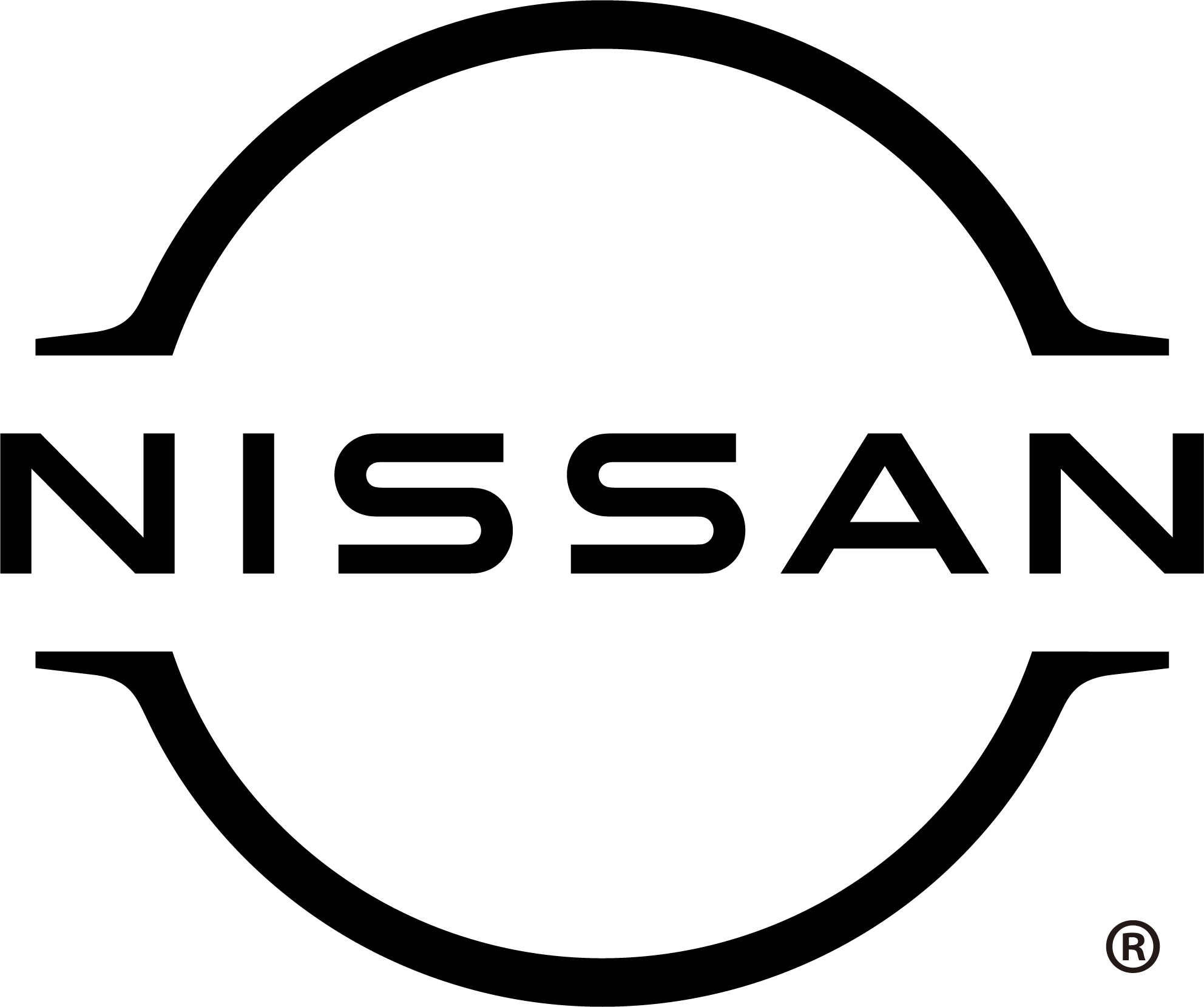 NissanBrandLogoRGBBw_R